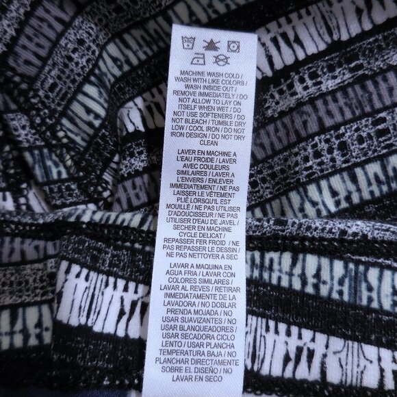 Nike Sportswear Leg-A-See Printed Leggings in Black White Women’s Size S - Picture 7 of 7